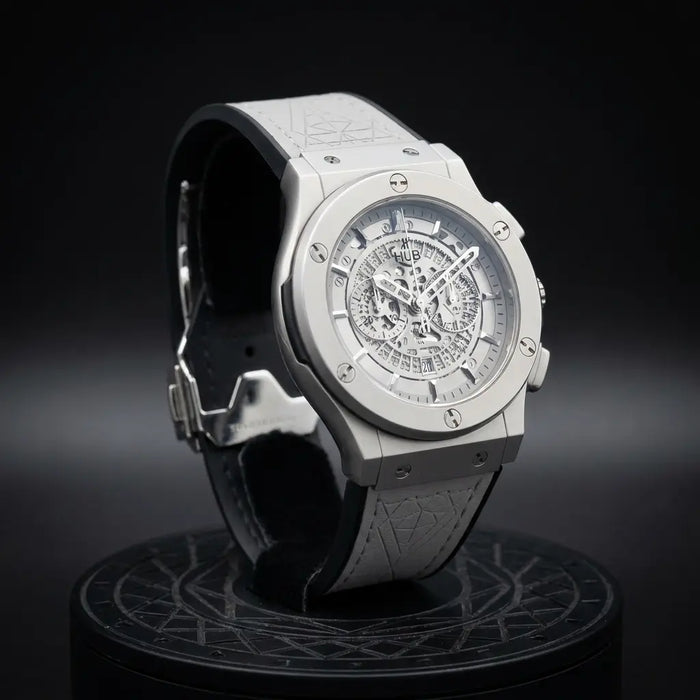 Hublot Sang Bleu Monochromatic Silver
