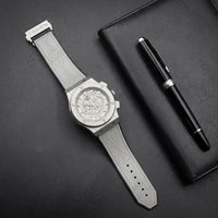 Hublot Sang Bleu Monochromatic Silver