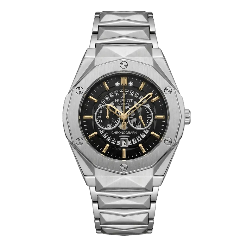 Hublot Skeleton Chronograph Steel